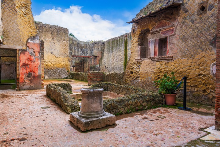 Vestiges antiques d'Herculanum dans le Sud de l Italie
